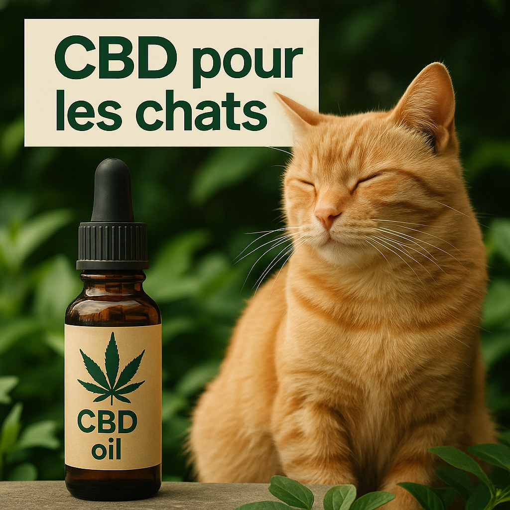 Le CBD, un allié du bien-être félin pour des chats plus calmes et équilibrés.