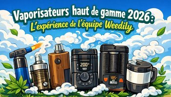 Sélection de vaporisateurs portables Weedily 2026