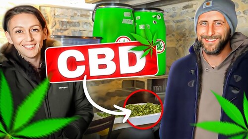 2 membres de l'équipe du chanvre du griffoul : CBD bio made in France