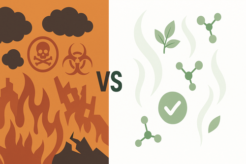 Comparaison combustion vs vaporisation - Effets sur la santé et efficacité